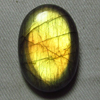 New Madagascar - LABRADORITE - Oval Cabochon Huge size - 23x33 mm Gorgeous Strong Multy Fire